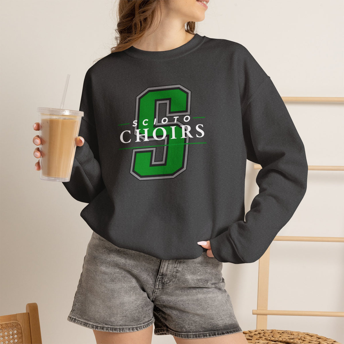 Adult Unisex Dublin Scioto Choirs Classic Logo Graphic Sweatshirt