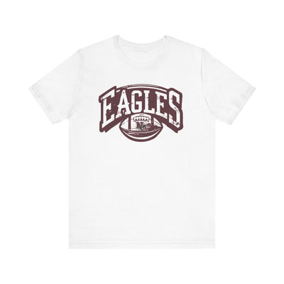 Adult Unisex New Albany Eagles Football Motion Graphic Short Sleeve Soft Tee