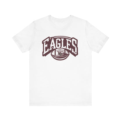 Adult Unisex New Albany Eagles Football Motion Graphic Short Sleeve Soft Tee