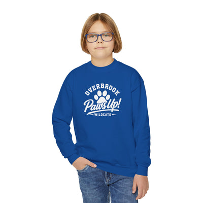 Youth Overbrook Elementary Paws Up Graphic Sweatshirt