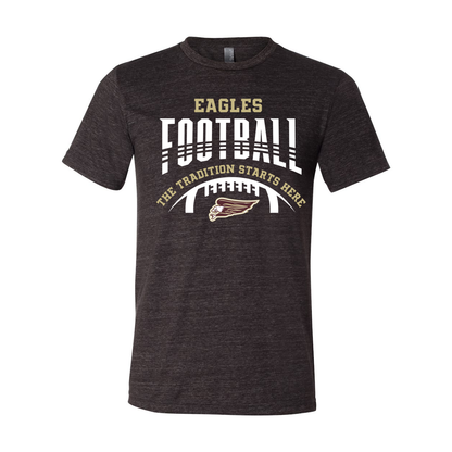 Adult Unisex Super Soft Tackle Football Tradition Short Sleeve Graphic Tee