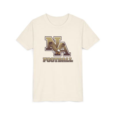 Youth New Albany Ombre Eagle Logo Graphic Short Sleeve Bella + Canvas Soft Tee