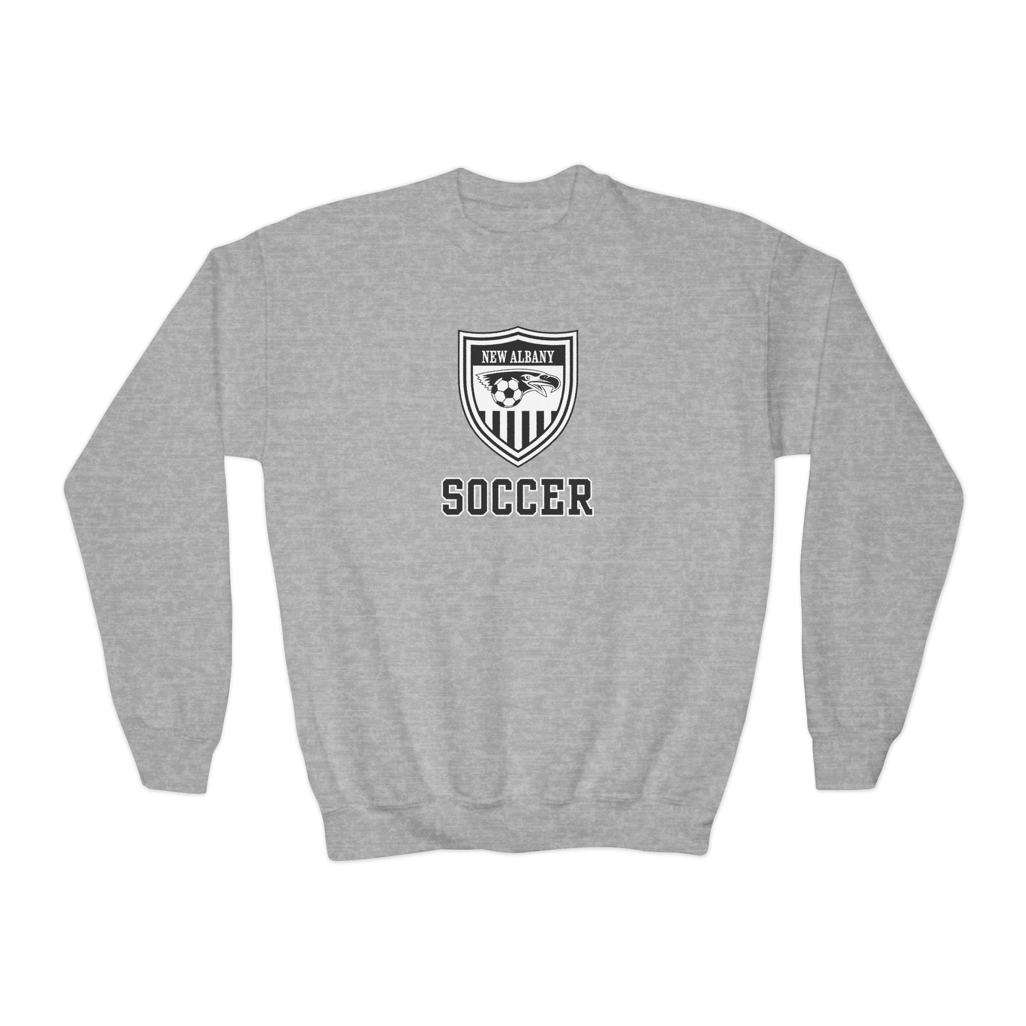 Youth New Albany Youth Soccer League Crest Graphic Sweatshirt