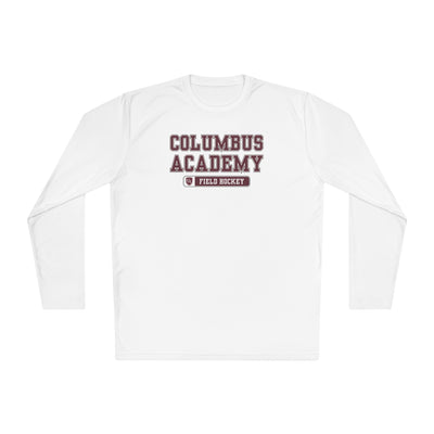 Adult Unisex Columbus Academy Field Hockey Graphic Sport-Tek Competitor Performance Long Sleeve Tee
