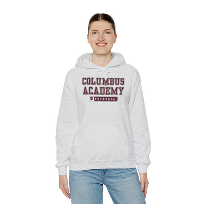 Adult Unisex Columbus Academy Football Graphic Hoodie