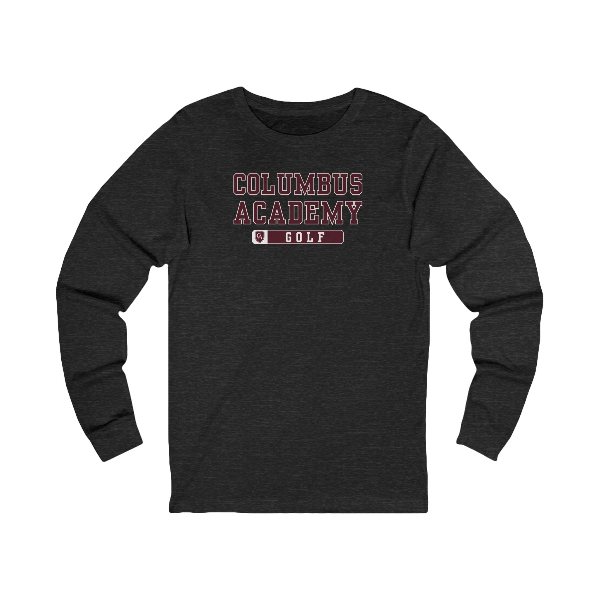 Adult Unisex Columbus Academy Field Hockey Graphic Long Sleeve Bella + Canvas Soft Tee