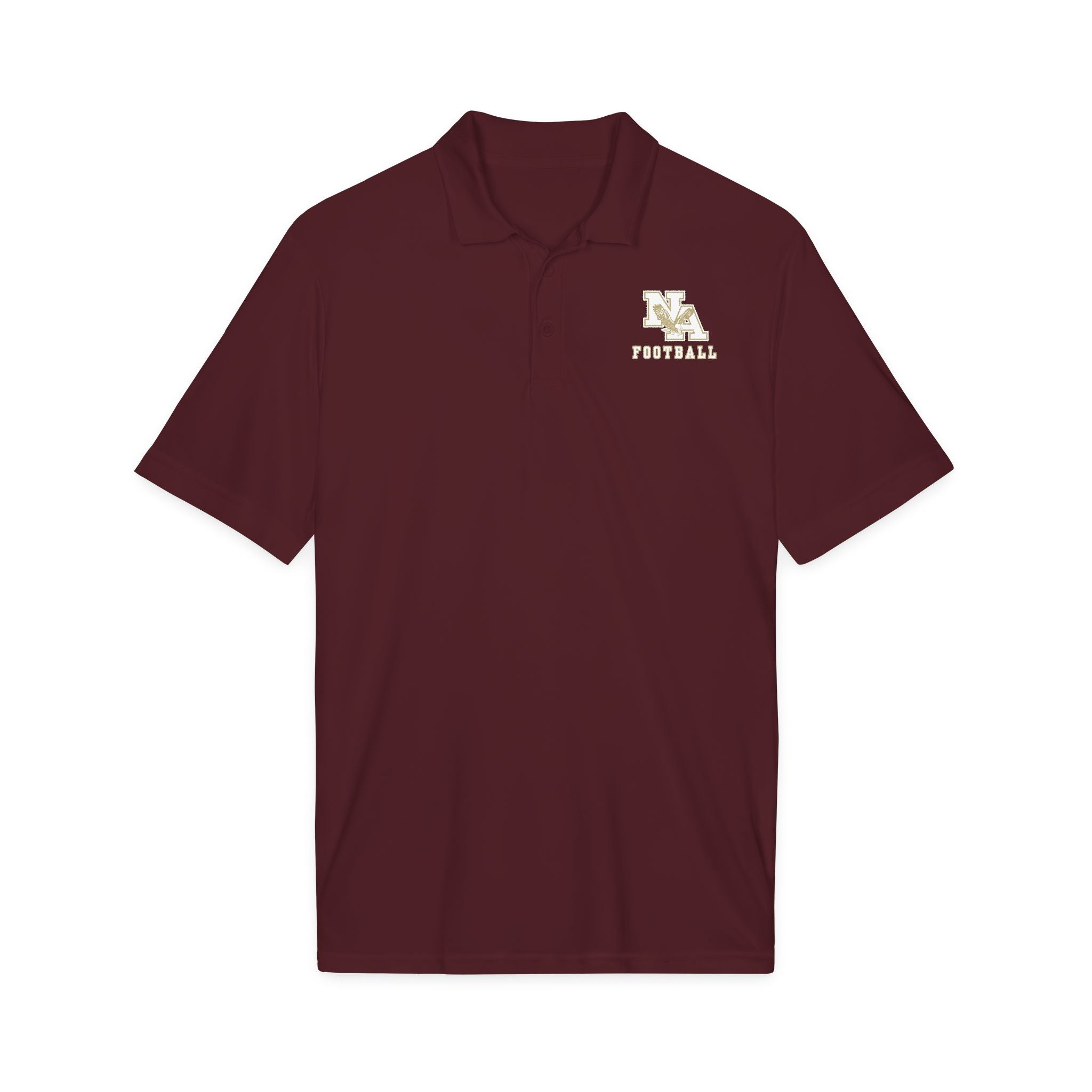 Adult Unisex New Albany Football Classic Logo Sport-Tek® PosiCharge® Competitor Performance Polo