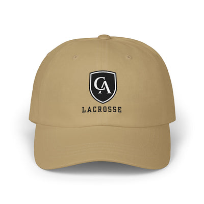 Adult Unisex Columbus Academy Vikings Lacrosse Embroidered Logo Dad Cap
