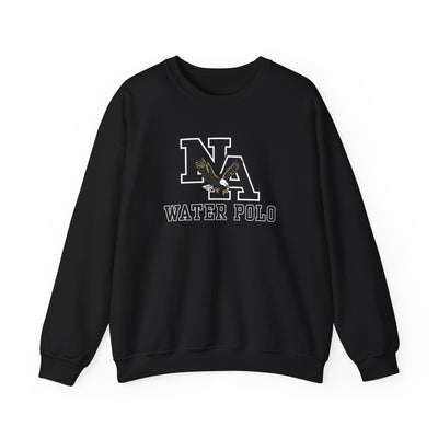 Adult Unisex New Albany Water Polo Classic Black Logo Graphic Sweatshirt