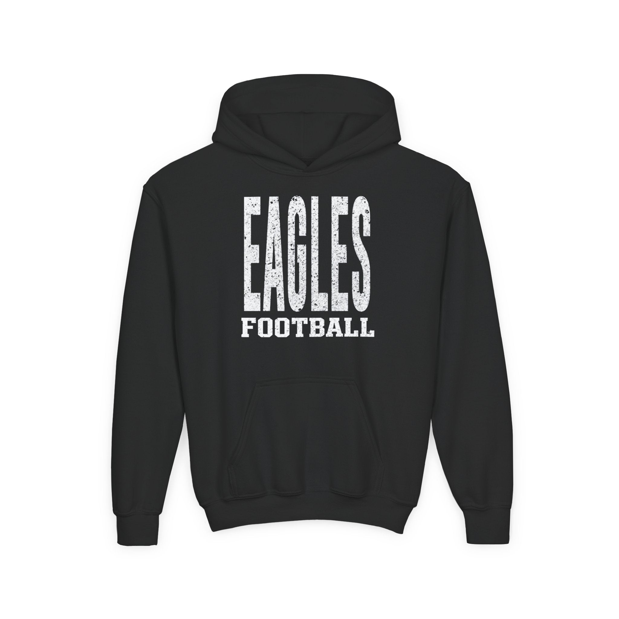 Youth New Albany Football Distressed Enlarged Graphic Hoodie