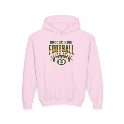 Youth Bruin Pride Football Graphic Hoodie