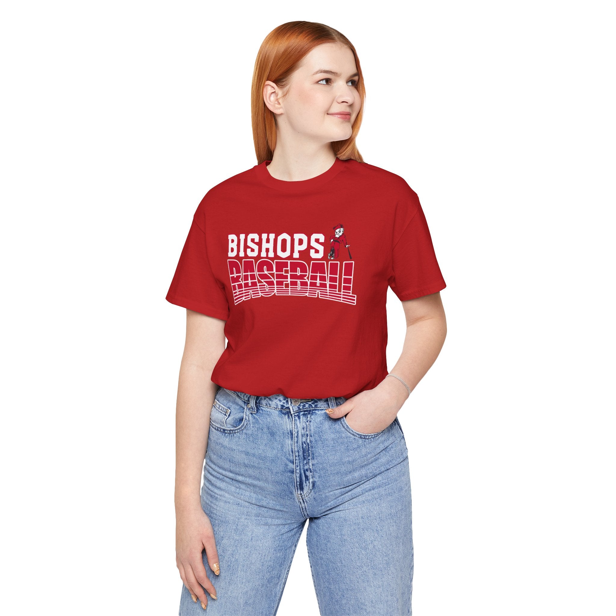 Adult Unisex Battling Bishops Strike Zone Baseball Graphic Short Sleeve Soft Tee