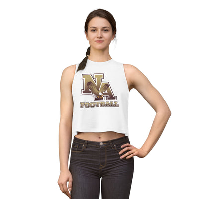 Women's New Albany Ombre Eagle Logo Graphic Crop Tank