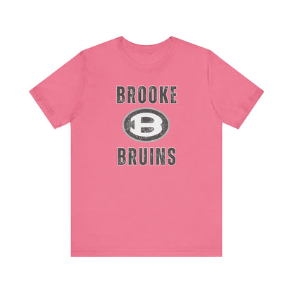 Adult Unisex Brooke Bruins Vintage Distressed Graphic Short Sleeve Soft Tee