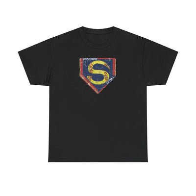 Adult Unisex Stingers Softball Distressed Logo Graphic Short Sleeve Gildan Heavy Tee