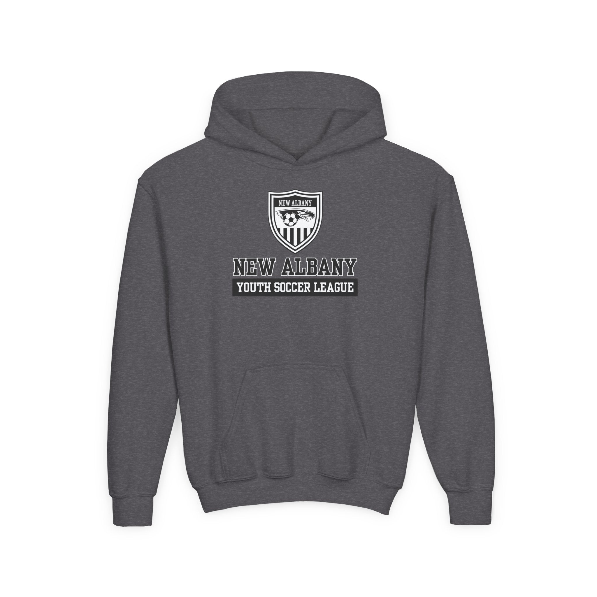 Youth New Albany Youth Soccer League Game Day Graphic Hoodie