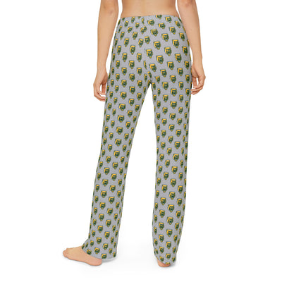 Youth Grey Pajama Pants with Allover Brooke Bruin Print