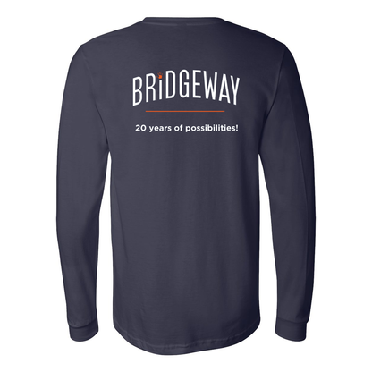 Adult Unisex "We are Bridgeway" Graphic Long Sleeve Tee