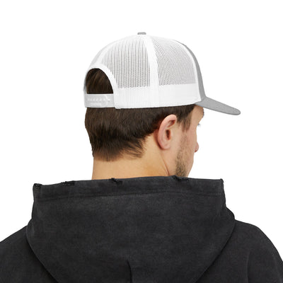 Adult Unisex Embroidered New Albany Classic Black Logo Richardson 112 Snapback Trucker Hat