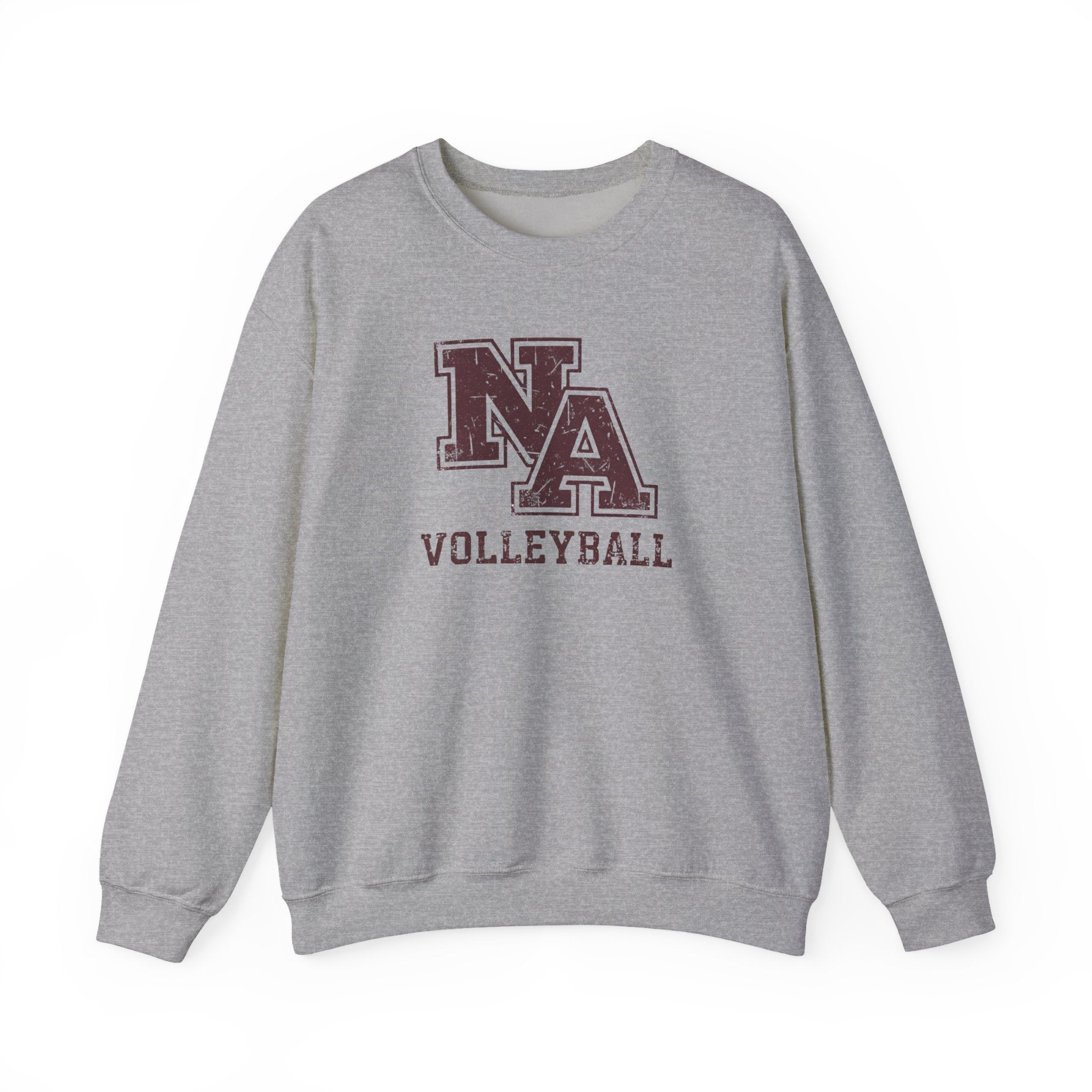 Adult Unisex New Albany Volleyball Vintage Vibe Logo Graphic Sweatshirt