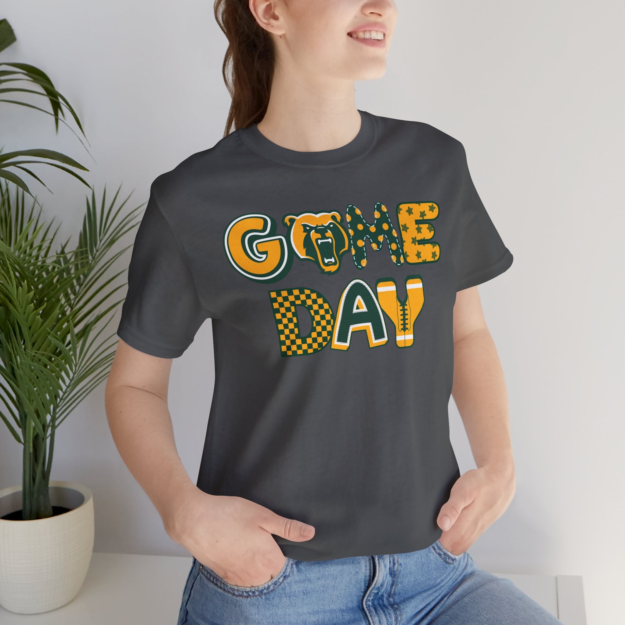 Adult Unisex Bruin Game Day Graphic Short Sleeve Soft Tee