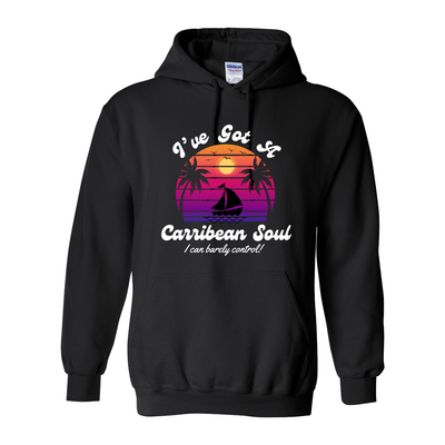 Adult Unisex Carribean Soul Graphic Hoodie
