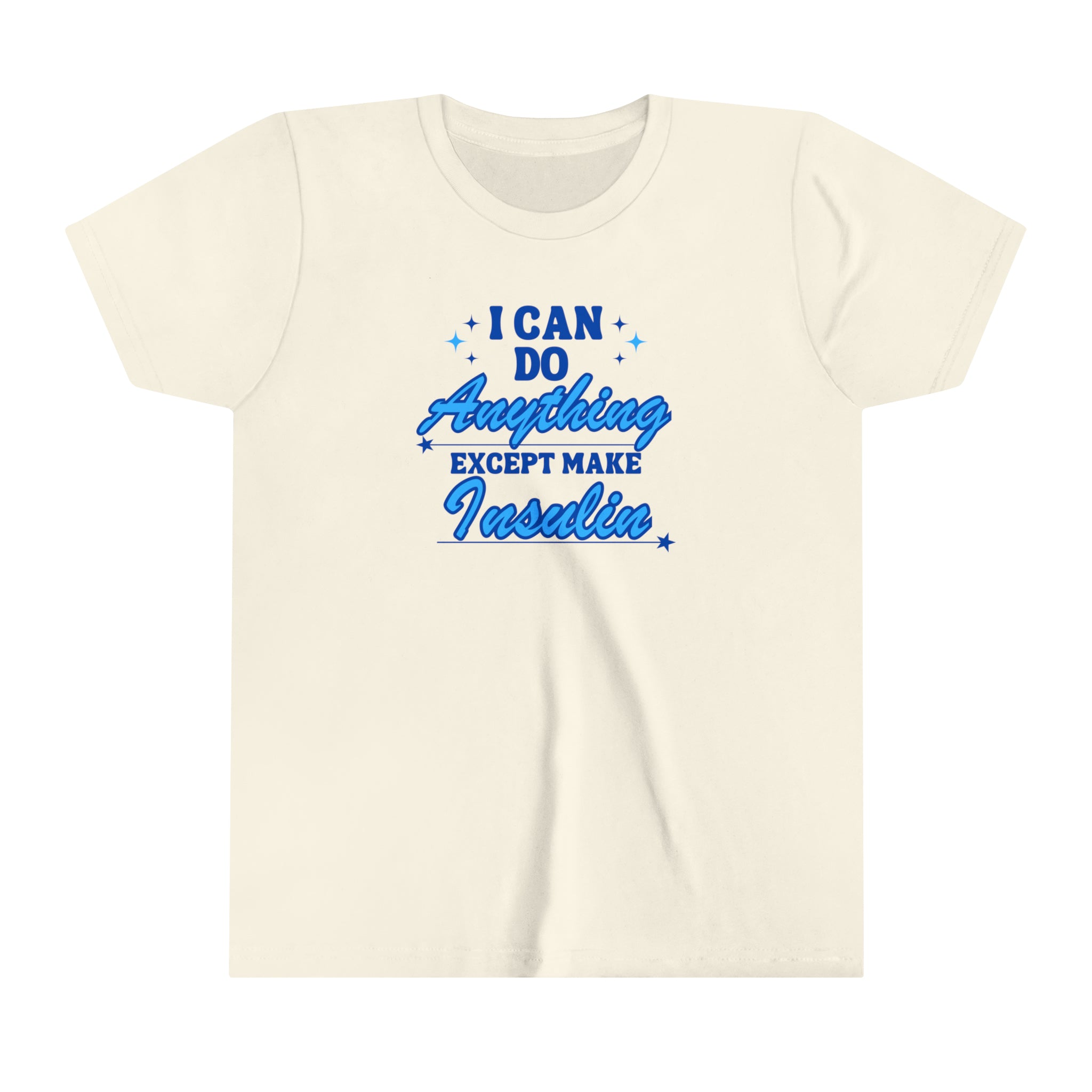 Youth I Can Do Anything T1D Short Sleeve Graphic Tee