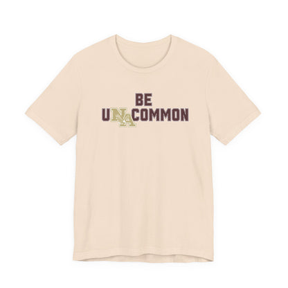 Adult Unisex Be Uncommon Basketball Graphic Short Sleeve Soft Tee