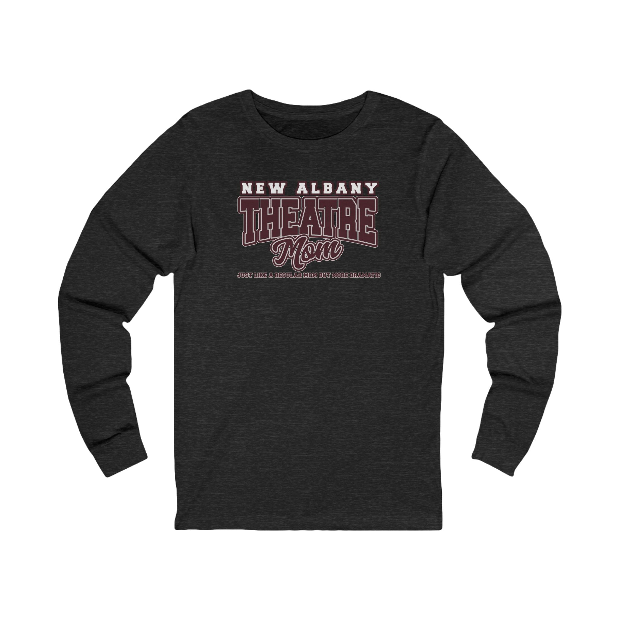 Adult Unisex New Albany Theatre Mom Graphic Long Sleeve Soft Tee