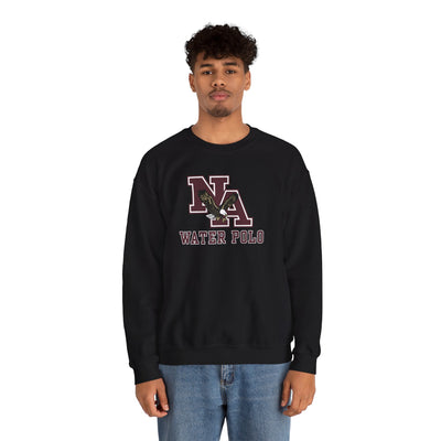 Adult Unisex New Albany Water Polo Classic Maroon Logo Graphic Sweatshirt