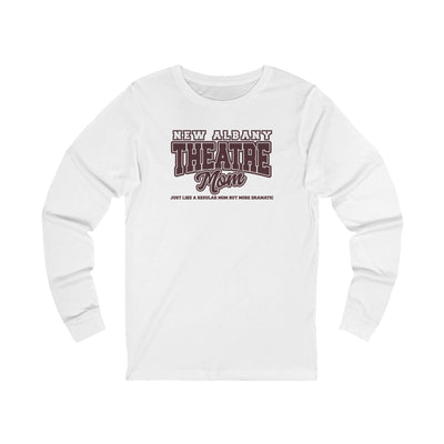 Adult Unisex New Albany Theatre Mom Graphic Long Sleeve Soft Tee