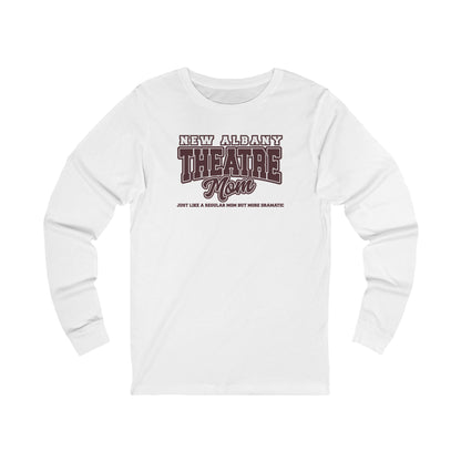 Adult Unisex New Albany Theatre Mom Graphic Long Sleeve Soft Tee