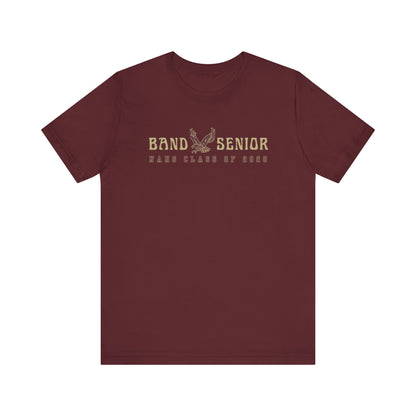 Adult Unisex Band Eagle Senior Graphic Short Sleeve Soft Tee