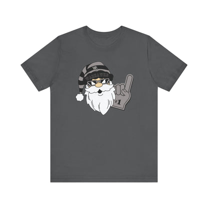 Adult Unisex Westerville Central Spirited Santa Graphic Short Sleeve Soft Tee