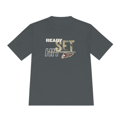 Adult Unisex Performance Ready Set Hit Short Sleeve Graphic Tee