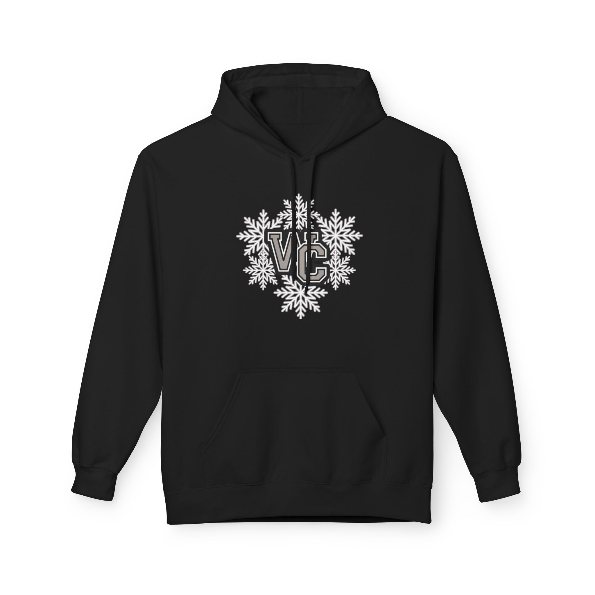Adult Unisex Westerville Central Spirited Snowflake Graphic Soft Style Hoodie