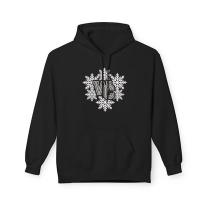 Adult Unisex Westerville Central Spirited Snowflake Graphic Soft Style Hoodie