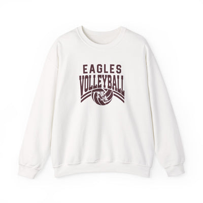 Adult Unisex New Albany Volleyball Varsity Arch Graphic Sweatshirt
