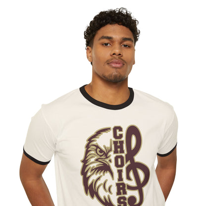 Adult Unisex Epic Eagle Choirs Graphic Short Sleeve Ringer Tee