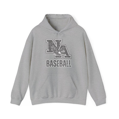 Adult Unisex Vintage Faded Logo Baseball Graphic Hoodie