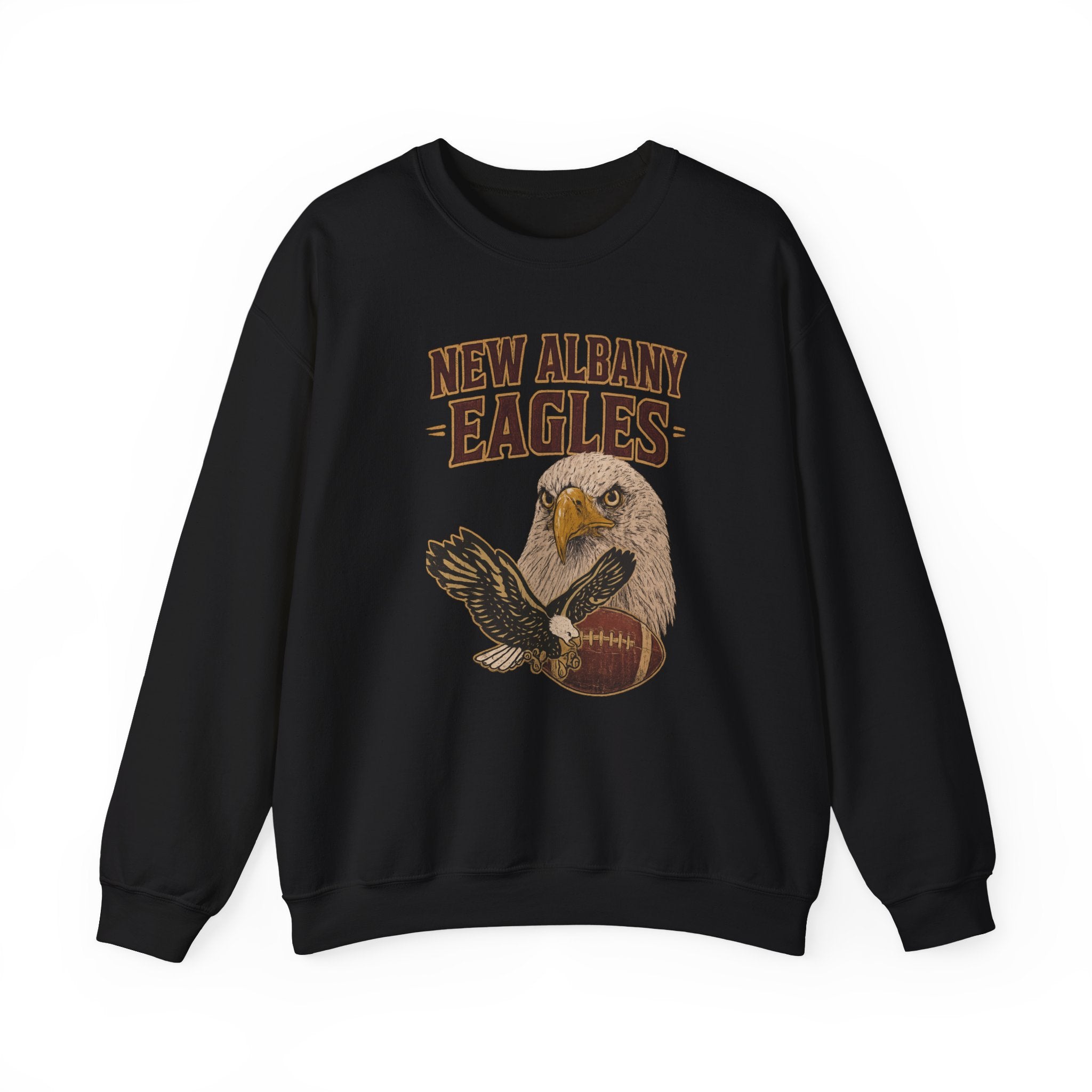 Adult Unisex New Albany Gridiron Eagle Graphic Sweatshirt