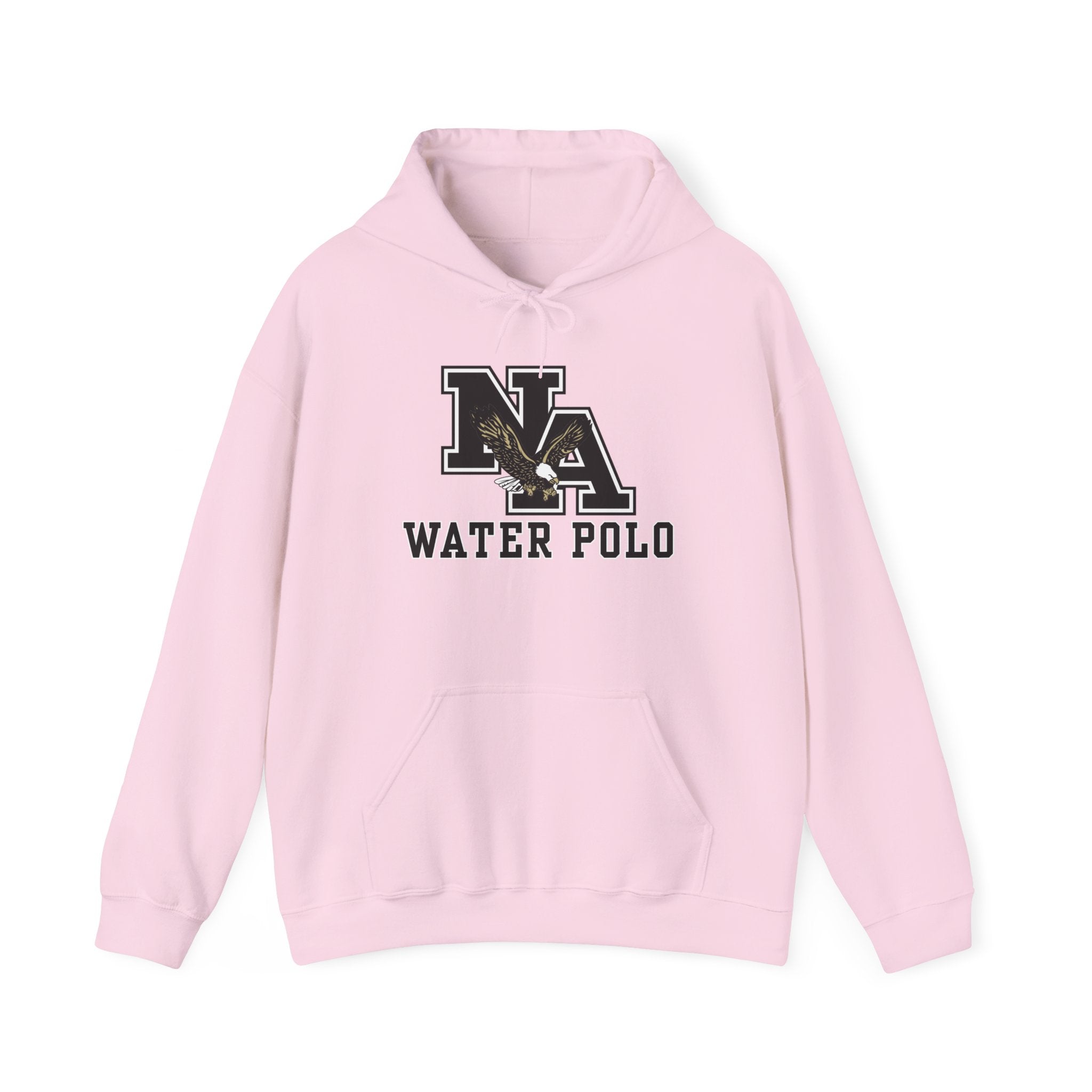 Adult Unisex New Albany Water Polo Classic Black Logo Graphic Hoodie