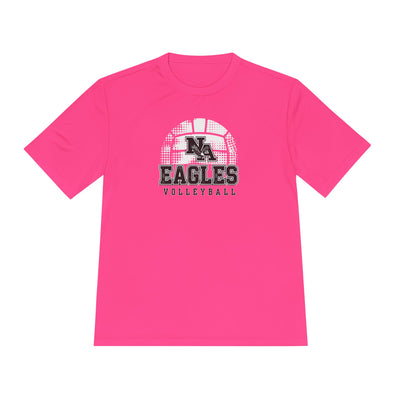 Adult Unisex New Albany Eagles Spike it Graphic Sport-Tek Competitor Performance Tee