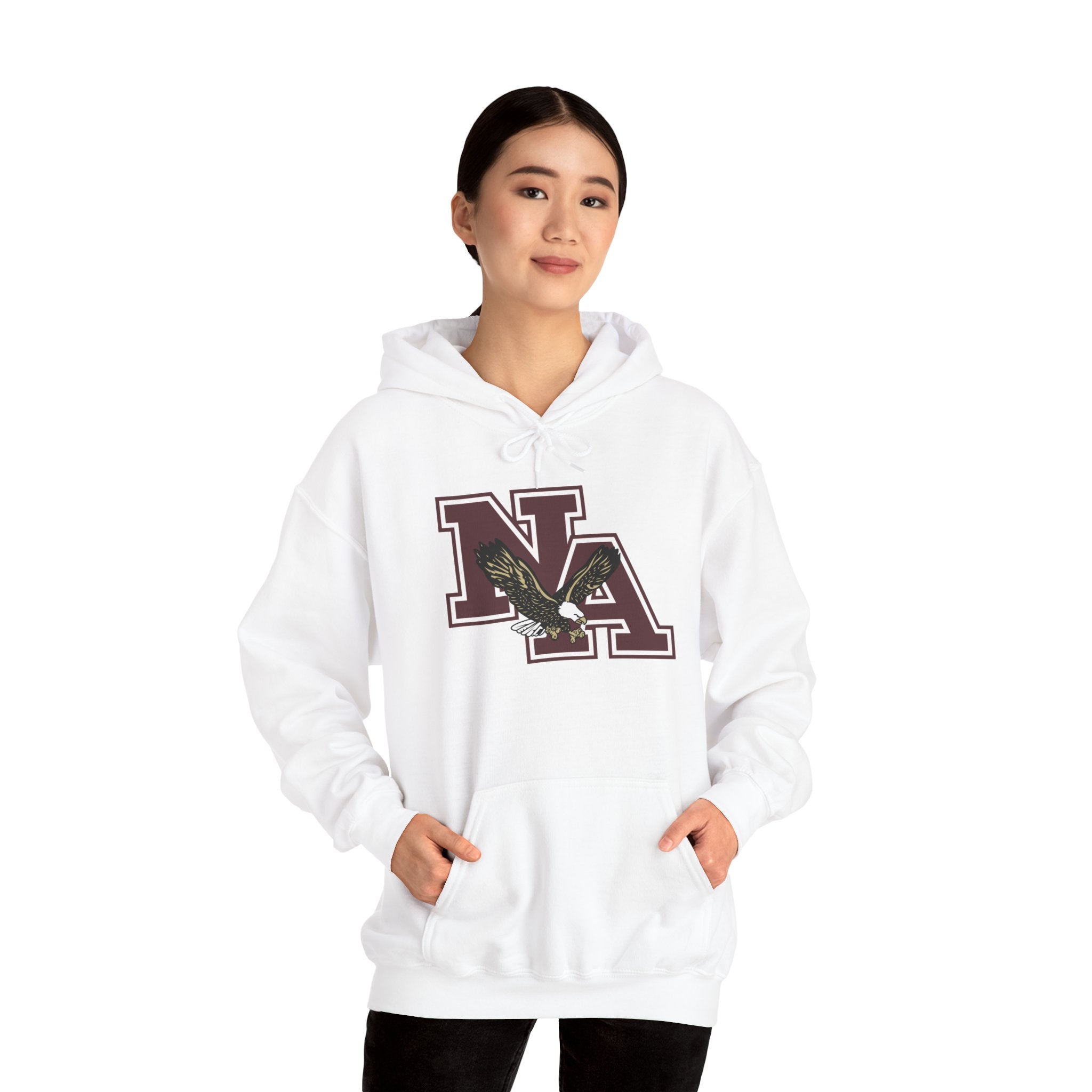Adult Unisex New Albany Classic Maroon Logo Graphic Hoodie