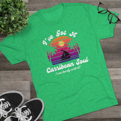 Adult Unisex Carribean Soul Super Soft Short Sleeve Tee