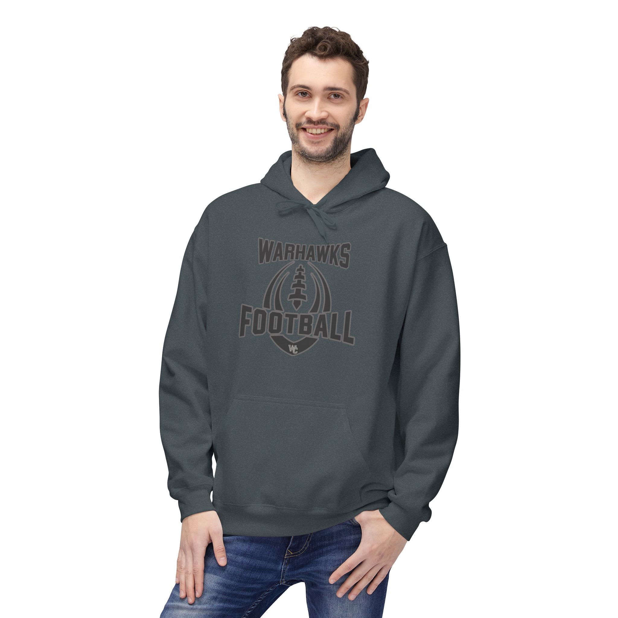 Adult Unisex Warhawks Ultimate Football Graphic Soft Style Hoodie
