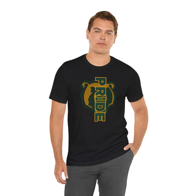 Adult Unisex Bruins Pumped Up Pride Graphic Short Sleeve Soft Tee