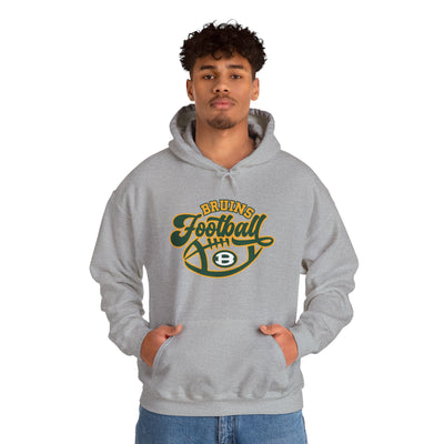Adult Unisex Bruin Script Football Graphic Hoodie