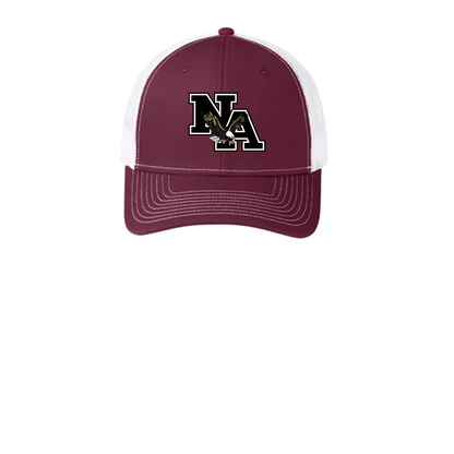 Adult Unisex Classic Logo Snapback Trucker Hat - New Albany Eagles