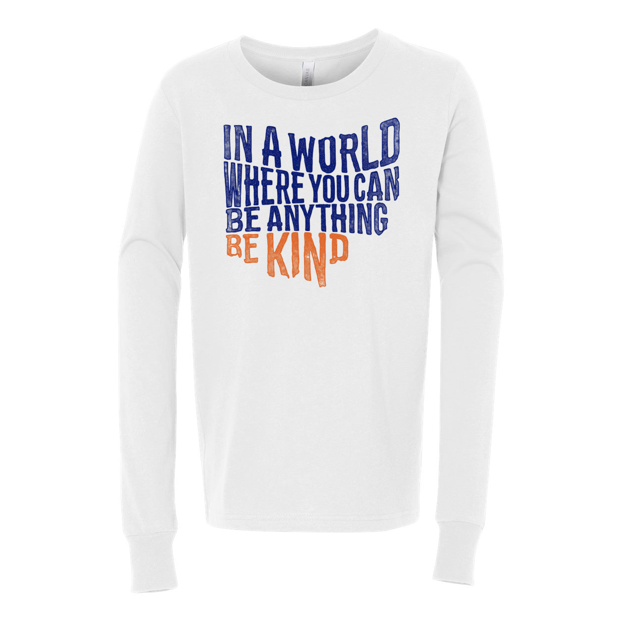 Youth "Be Kind" Bridgeway Graphic Long Sleeve Tee